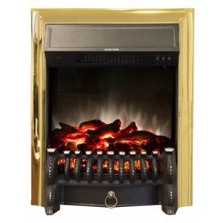 Каминокомплект RealFlame Corfino WT с очагом Fobos Lux Brass S
