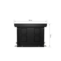 Внутрипольный конвектор Royal Thermo Atrium 150/200/1300-DG-U-NA
