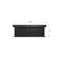 Внутрипольный конвектор Royal Thermo Atrium 110/300/900-DG-U-DB