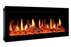 Каминокомплект Royal Flame California с очагом 5D V-ART 40 серый графит