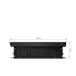 Внутрипольный конвектор Royal Thermo Atrium 75/250/2900-DG-U-NA