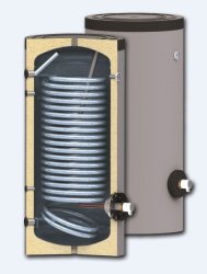 Бойлер косвенного нагрева Sunsystem SWP N 300