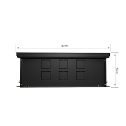 Внутрипольный конвектор Royal Thermo Atrium 150/400/1500-DG-U-BL