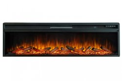 Каминокомплект Royal Flame Ellips с очагом Vision 60 LOG LED белый с черным