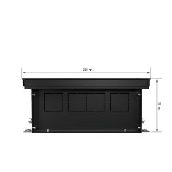 Внутрипольный конвектор Royal Thermo Atrium 110/250/2300-DG-U-BL