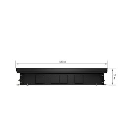 Внутрипольный конвектор Royal Thermo Atrium 75/400/1100-DG-U-AU
