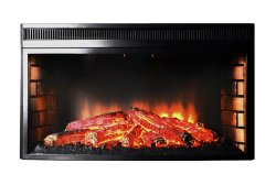 Каминокомплект Interflame Мельбурн с очагом Panoramic 33W LED FX венге