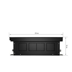 Внутрипольный конвектор Royal Thermo Atrium 90/250/900-DG-U-BL