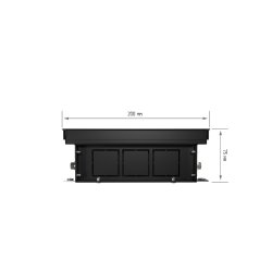 Внутрипольный конвектор Royal Thermo Atrium 75/200/2500-DG-U-DB