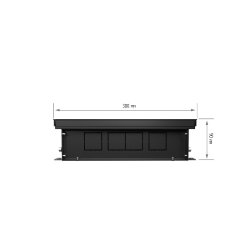 Внутрипольный конвектор Royal Thermo Atrium 90/300/1900-DG-U-DB